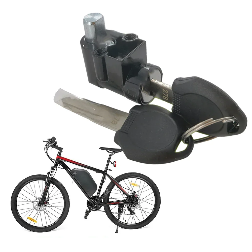 Cerradura De Batería Para Bicicleta Eléctrica - Bloqueo De Metal En Tamaños 11 Mm Y 20 Mm, Compatible Con Series De 1 Y 2 Baterías