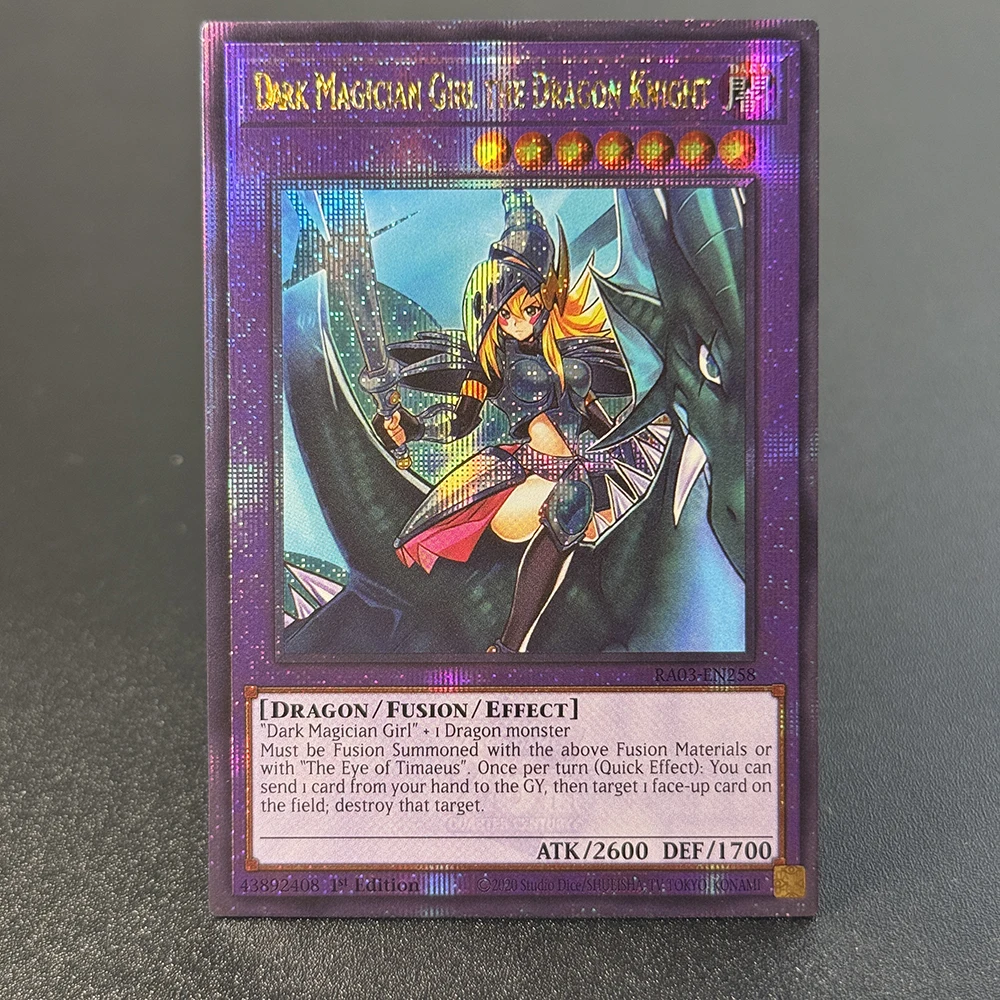 YU-GI-OH! Holographic-QCScR Proxy Game TCG Cards Collectiontoy
