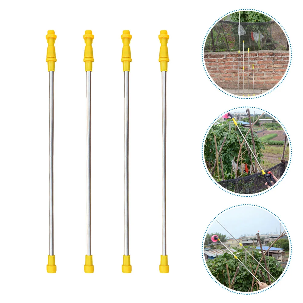 

4 Pcs Planting Spray Pole Agricultural Supplies Long Gardening Sprayer Rod Water Sprinkler Extendable Plastic Replacement