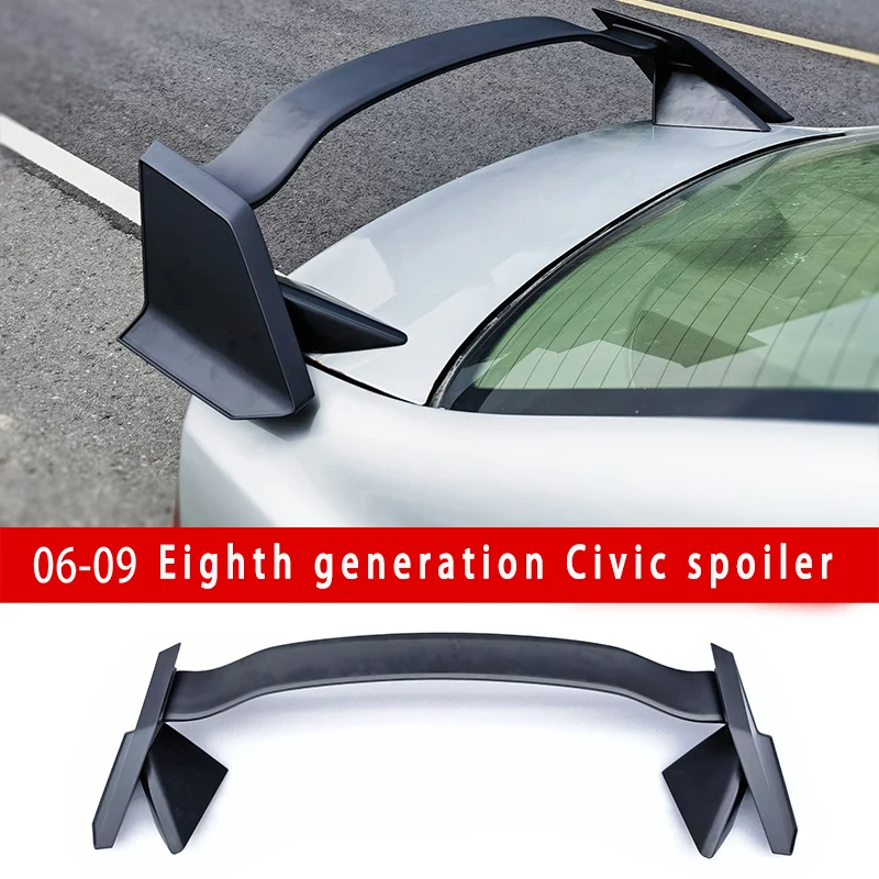 

2006-2009 For Honda Civic Spoiler FD2 Spoiler High Quality ABS Material Car Rear Wing Primer Color Rear Spoiler For Honda Civic