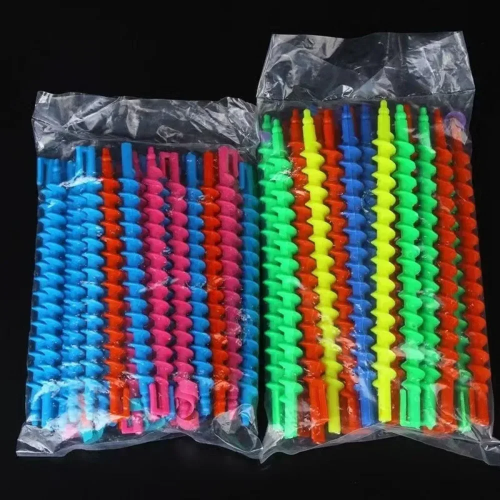 Plastic Spiral Perm Stick Multi-function Heatless Hair Curler Women Rollers No Heat Curls Cold Perm Bar Barber Hair Styling Tool