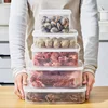 Food Grade Refrigerator Fresh-keeping Box, Frozen Meat Refrigerator Box, Food Storage Box, Fruit and Vegetable Drain Box 3