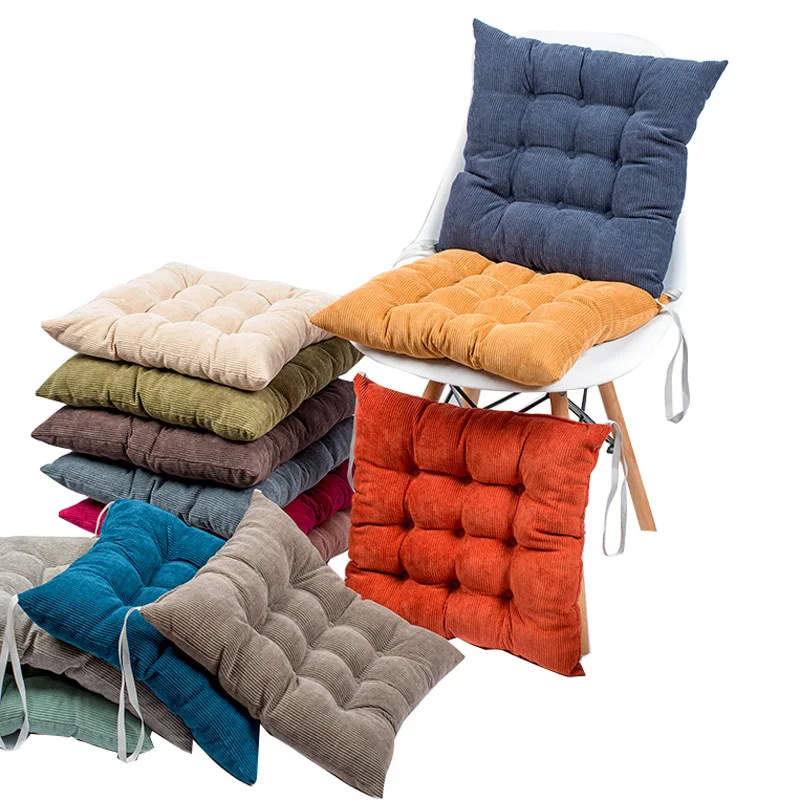 

Thickened Corduroy Chair Cushion Sofa Dining Chair Cushion Fabric Tatami Chair Cushion Students In Winter