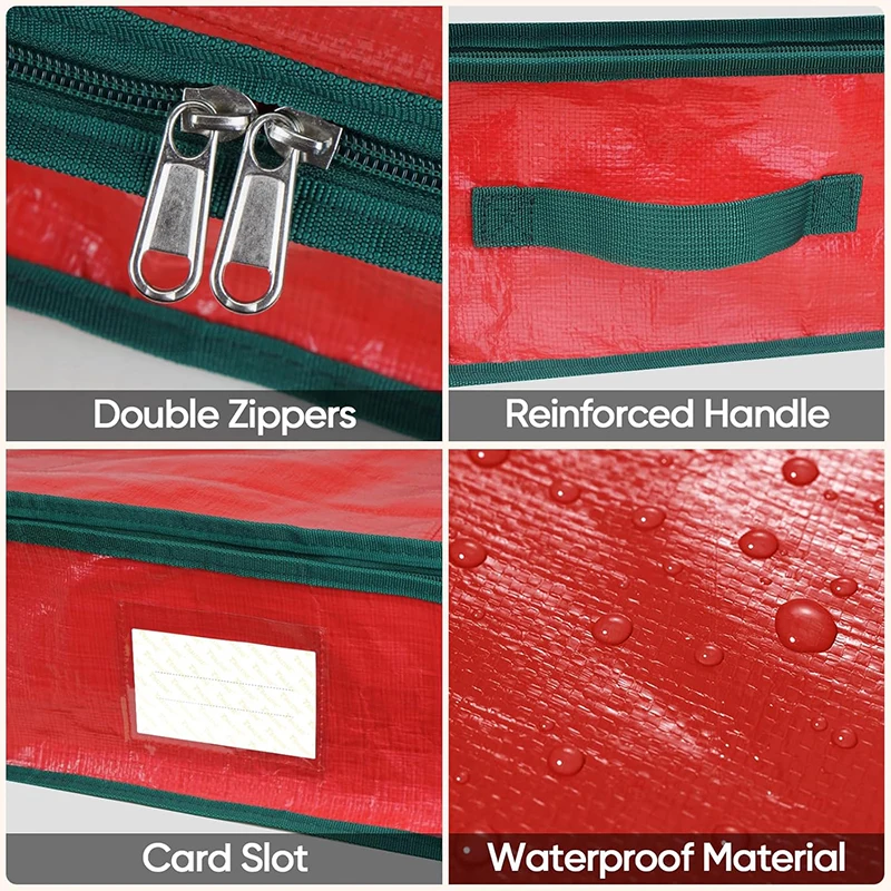 Wrapping Paper Storage Container Fits 27 Rolls 1 3/8In Diam Underbed Gift Wrap Organizer Bags gift wrapping organizer