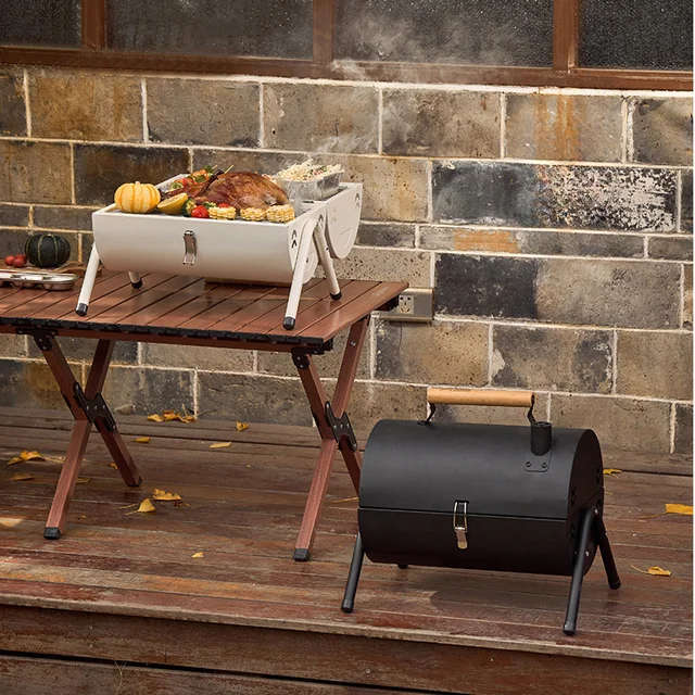 Portable Charcoal Grill Outdoor TableTop Barbecue Cooking Mini BBQ