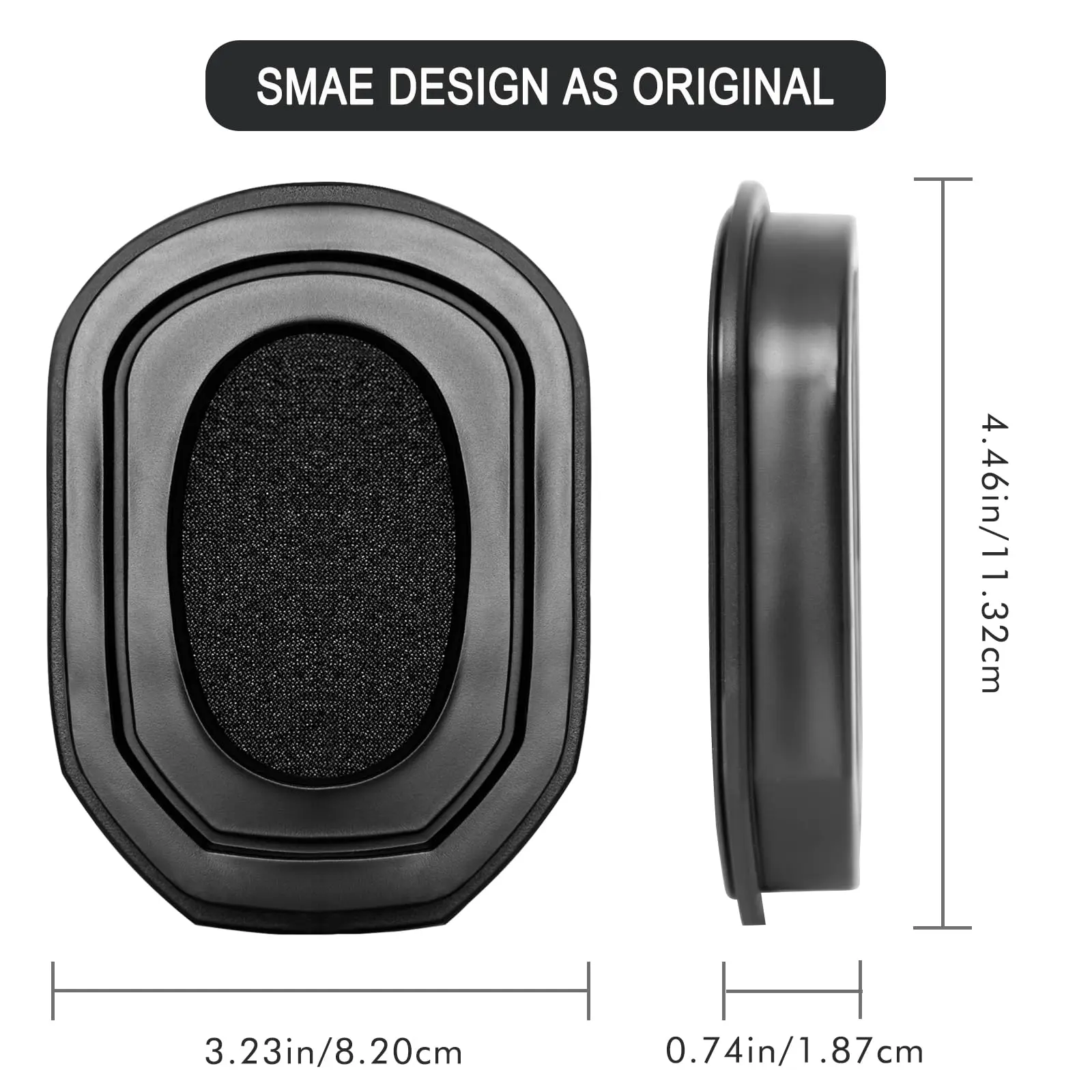 Razor Silicone Gel Ear Pads，Replacement Soft Sponge Gel Ear Pads Cushion Earmuffs for Walker's Razor Headphone
