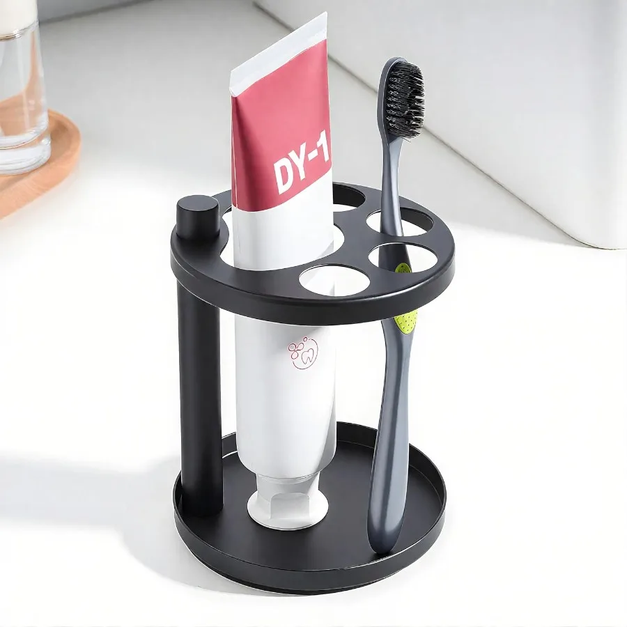 Stainless Steel Toothbrush Holder Stand for Bathroom