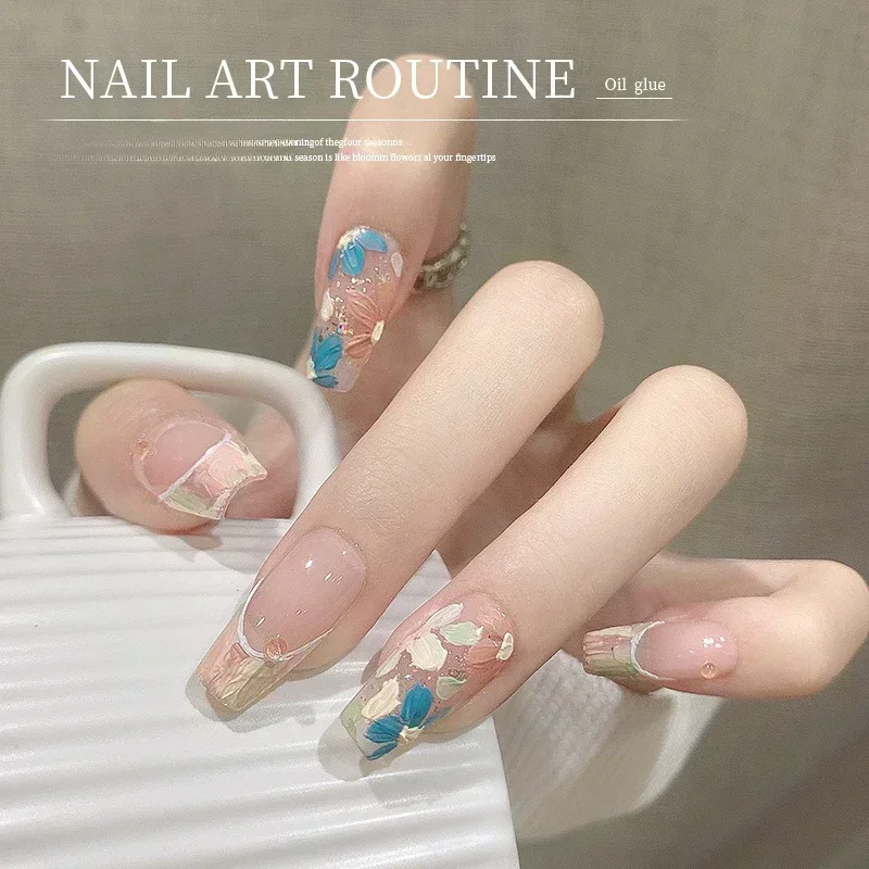 9Colors 3D Sculpture Oil Paintting Soak Off Gel Nail Modeling Gel Carving Nail Acrylic Soild Creative Art DIY