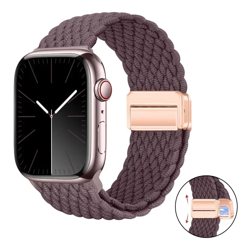Magnetic Braided Nylon Loop Strap
