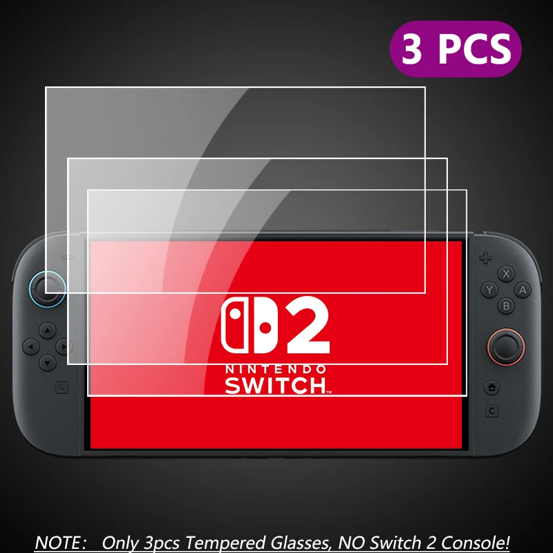 High-Definition Tempered Glass Screen Protector, Transparent & Anti-Scratch
