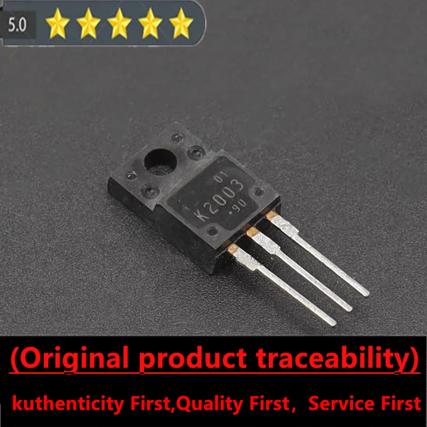 

Commitment to 100% original 2SK2003 K2003 field-effect transistor MOS tube direct insertion TO-220F 600v 4a