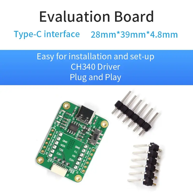 WT53R Time-of-Flight (ToF) Laser Ranging Sensor Module, VL53L1X Distance 400cm, RS485 Modbus/TTL, TOF050F TOF200F image 9