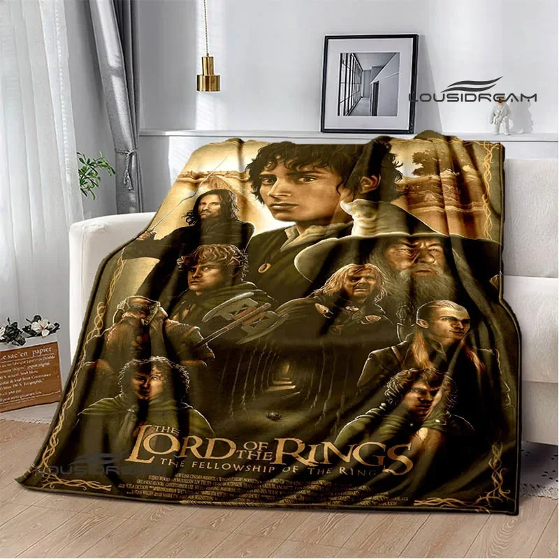 LLordoftheRingsprintedblanketWarmFlannelBlanketsSoftand