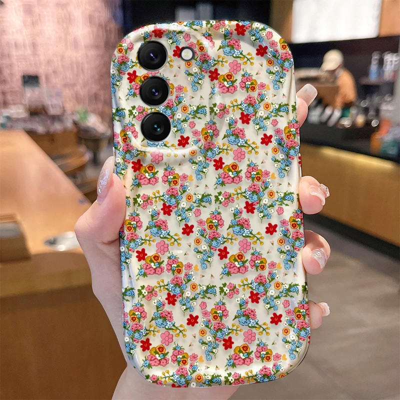 Vibrant Floral Pattern Phone Case Cover