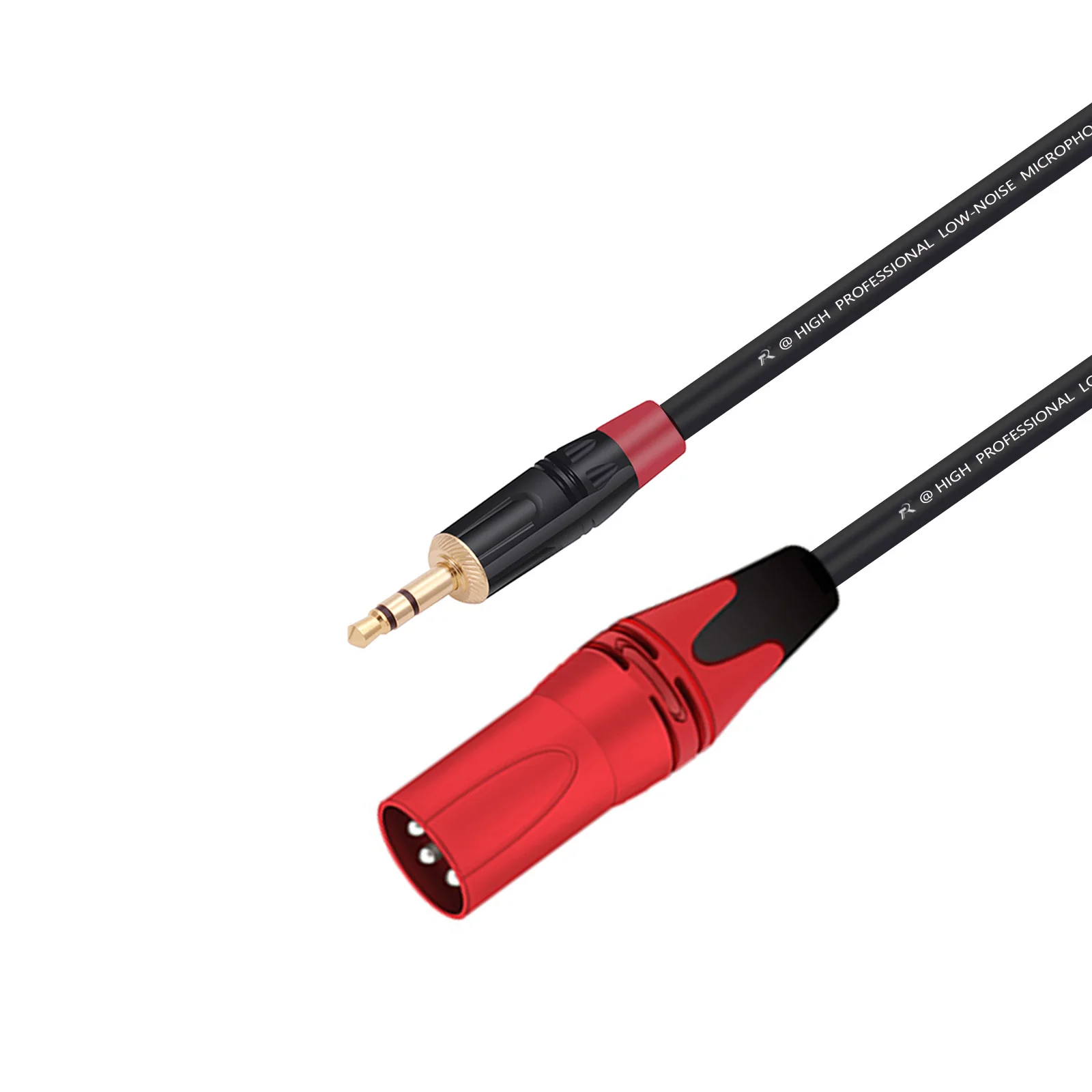 XLR 3Pin auf 3,5 mm Aux Audio-Verlängerungskabel, 1/8 Zoll Mini-Stereo-Buchse auf XLR-Stecker/Buchse, Mikrofon-Konverterkabel für PC-Telefone, Verstärker – Detail 4