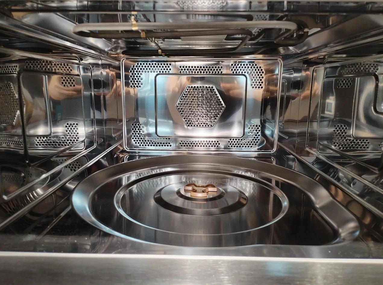 24 Inch 60cm Built-in Microwave with 1.2 cu.ft. 34L Capacity, Touch control, Grey Microwave Oven 6
