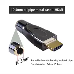 Premium HDMI Connector with Metal Shell - High - Speed, Pure Copper Data Cable (10.5mm)