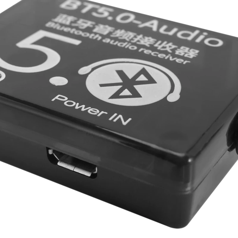 Hot 5X BT5.0 Audio Receiver MP3 Bluetooth Decoder Lossless Car Speaker Audio Amplifier Board With Case