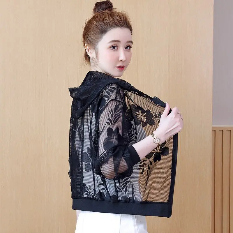 Summer-Women-Lace-Cardigan-Shirt-Coat-Mesh-Shawl-Sun-Protection ...