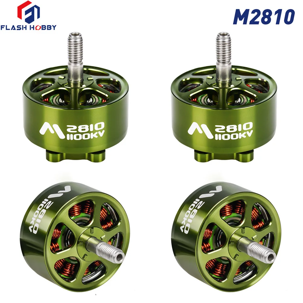 4pcs FLASHHOBBY Mars M2810 Brushless Motor 1100KV 3-6S LiPo for FPV Freestyle Long Range DIY Parts