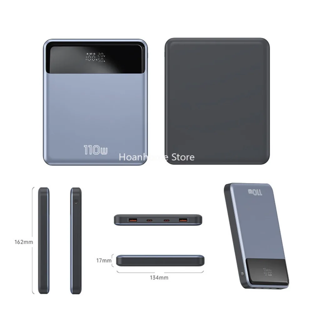 

Mobile Power Supply for Huawei iPhone Super Fast Charge Large Capacity 20000 MA Notebook Power Bank