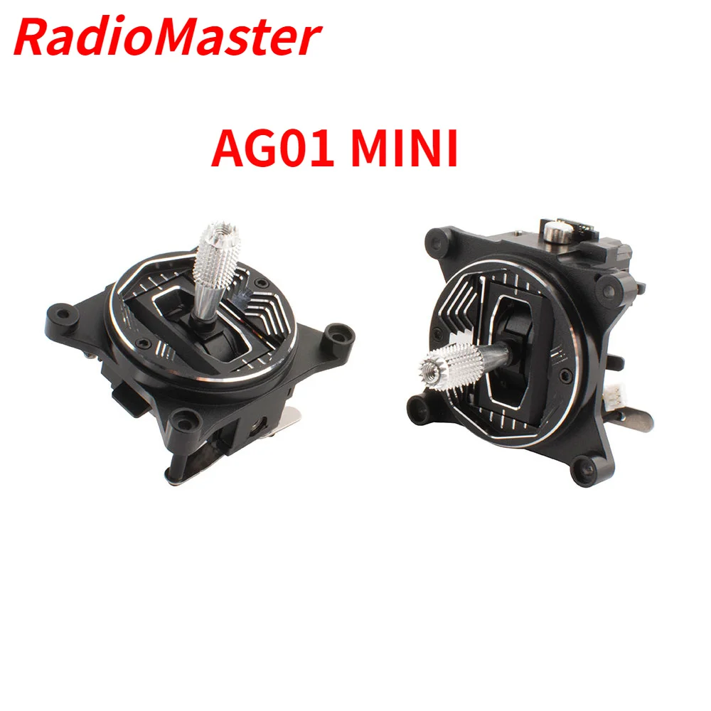 Jeu De Nano Cardan RadioMaster Pocket CNC Hall AG01 - Pour Radiocommande, Neuf, Couleur Noire