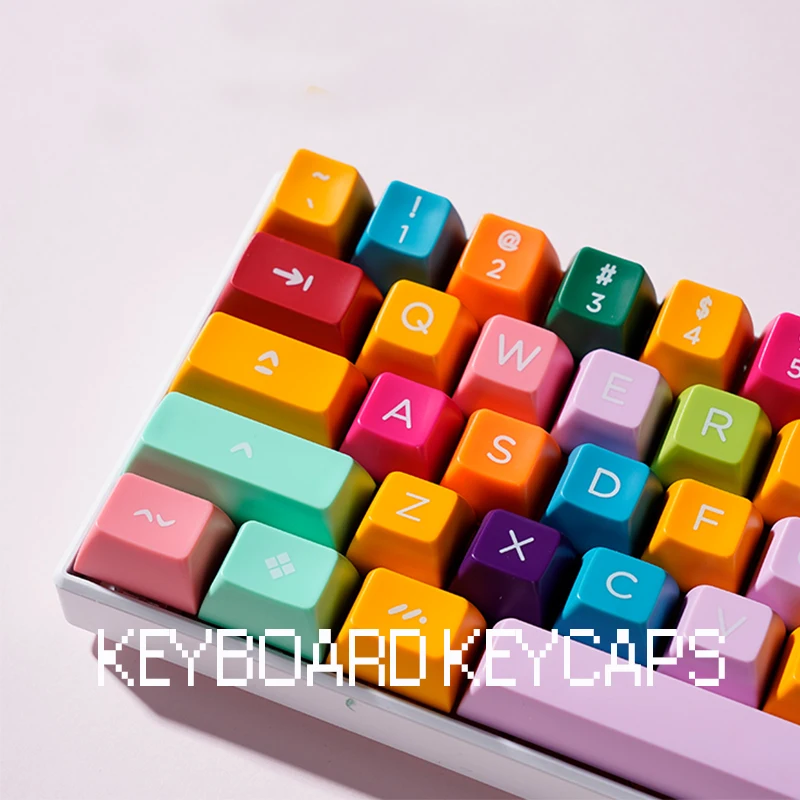 150/117/100 Keys Color Corn Cob SA Profile Keycaps Custom Personality ...