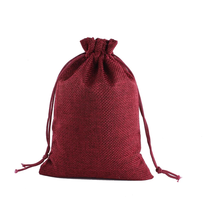Eco-Friendly Burlap Gift Bags | Rustic Jute Pouches for Weddings, Jewelry, Crafts, and Parties