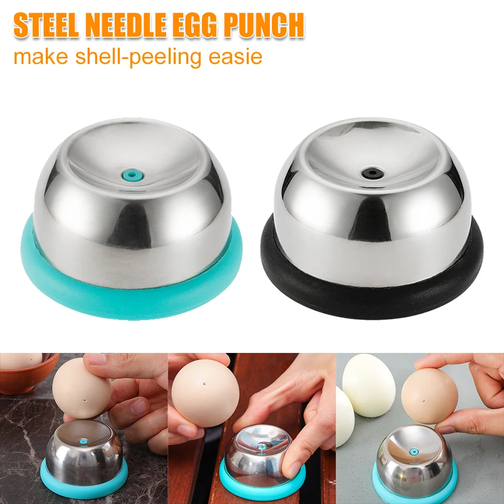 Description Picture 3 of item1PCS Kitchen Egg Piercer Stainless Steel Egg Separator Piercing Tools Steel Needle Egg Punch For Home Kitchen Egg Gadgets
