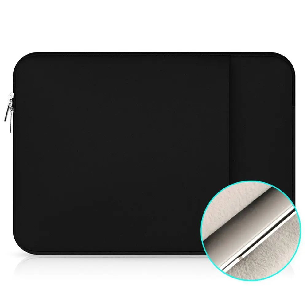 Soft Laptop Sleeve Case Cover – Fits 11, 13, and 15 Inch Notebooks