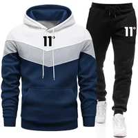 Hot Sales Mens Tracksuit Print Casual Tricolor Sweatshirts Outdoors Sports Jogging Man Clothing Street Single Piece Hoodie Pants