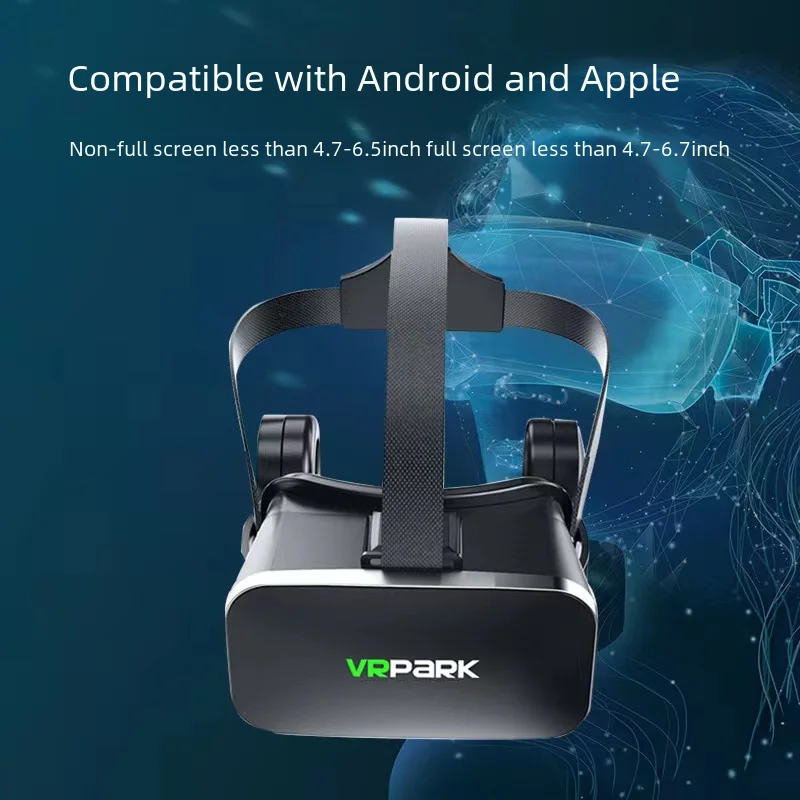 New Vrpark Smart Glasses J50 Bluetooth Earphones Headset 4k Virtual Reality Goggles Factory Direct Shipment Vr Glasses