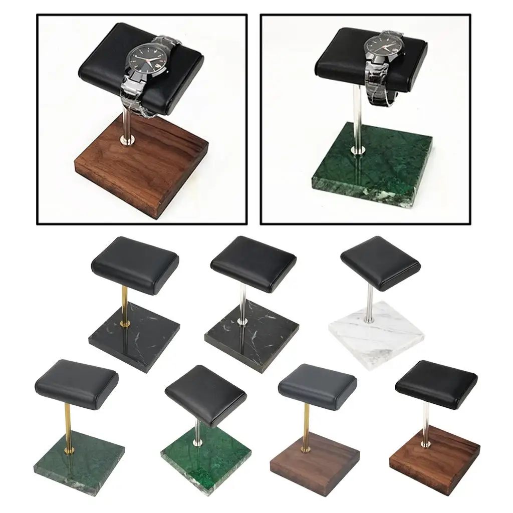 Marble and PU Leather Watch Holder Stand Storage Boxes Case Fashion Watch Display Case Jewelry Gift Organizer watch storage box,watch storage bag,watch storage pouch,watch display stand