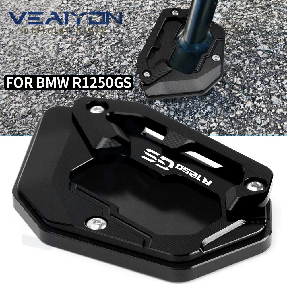 HSSM Laterale Moto CNC Cavalletto Laterale Ingrandire Estensione per BMW R1250 GS R 1250 GSA R 1250GS HP R1250GS ADV Adventure 2020 2021 (Color : 2