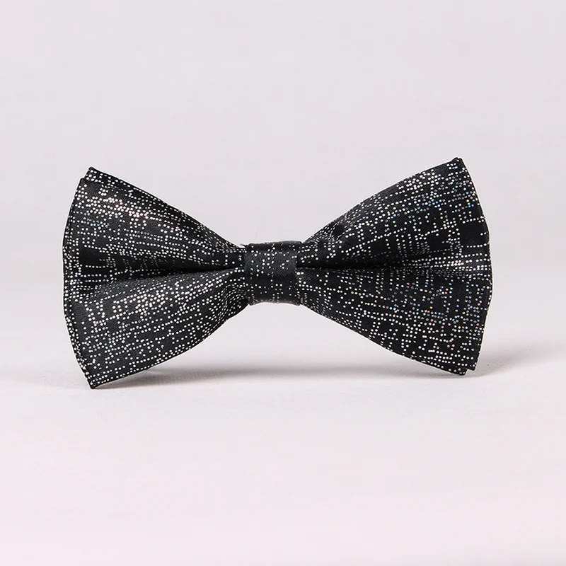 Men's Bow Tie Sequined Diamond Tie Wedding Hall Stage Party Bowtie