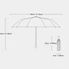Reinforced 24-Bone Umbrella, Men's Business Strong And Durable Wind-resistant Umbrella, Anti-UV Sunscreen Umbrella Women's Sunny 6