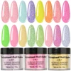 Nail Art Acrylic Dipping Powder Mixed Mermaid Hexagon Chunky Glitter Sequins For Nail Extended Builder Nail Polish Manicure 1