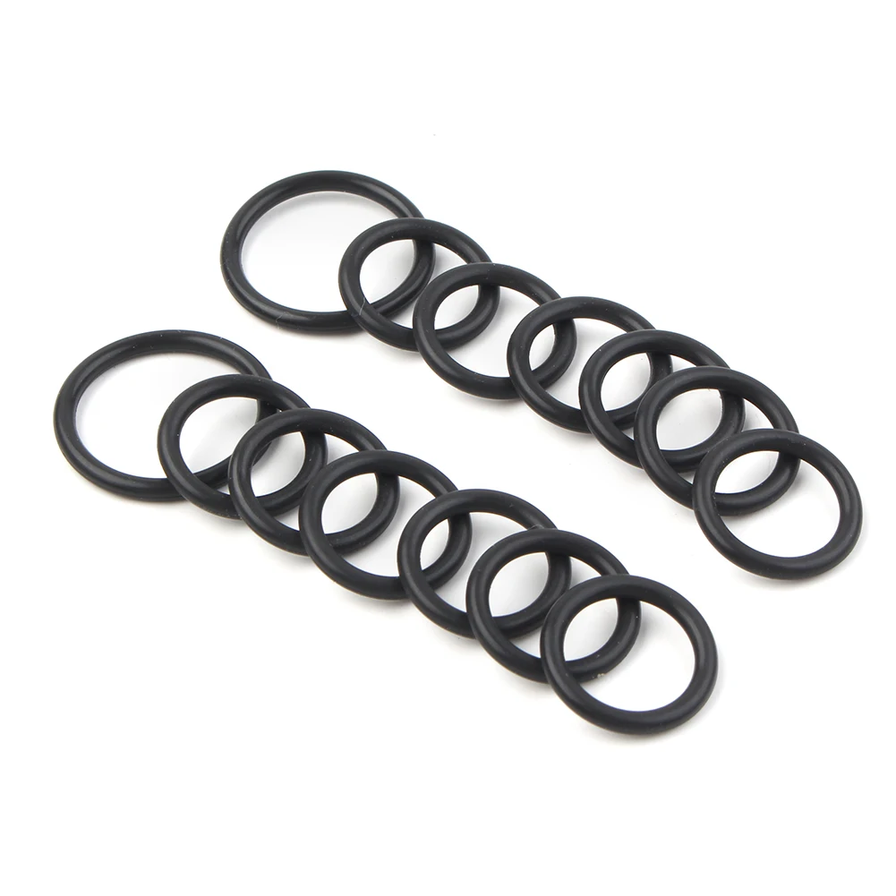 14pcs/set Car Turbocharger Oil Water Coolant Line Gasket Orings Rubber Kits for BMW N54 Z4 X6 335is 335xi 740i 740Li 135i
