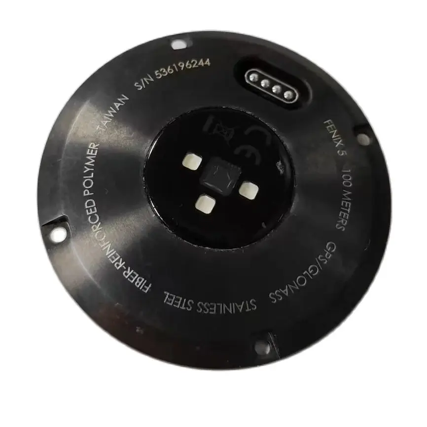 

Черная задняя крышка для GARMIN Fenix 5, задняя крышка для телефона, задняя крышка с/без литий-ионной батареи 361-00097-00, деталь