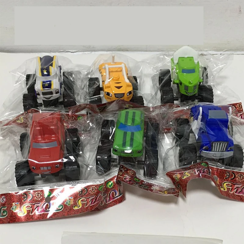 Flame and Monster Crusher Truck Toy - Blaze-Inspired Birthday Gift