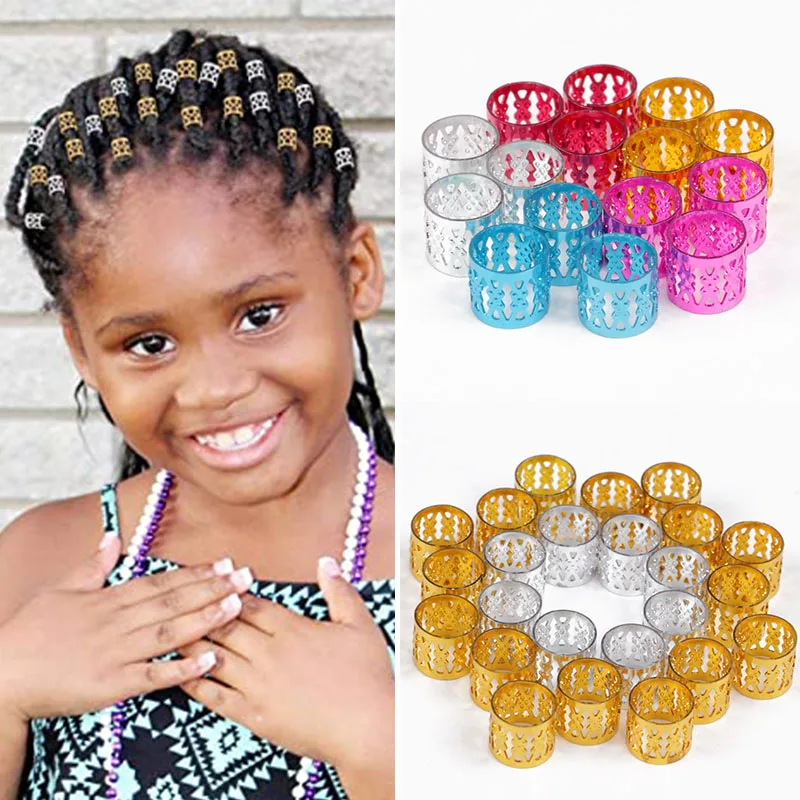 80 Pieces Hair Beads For Rings Aluminum Hair Accessories Dreadlocks Metal  Hair Cuffs q  Fruugo IN