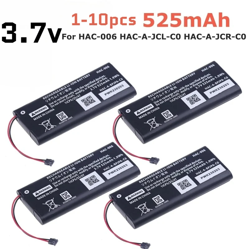 Original HAC-006 HAC006 525mAh Battery for Nintendo Switch Joy-Con