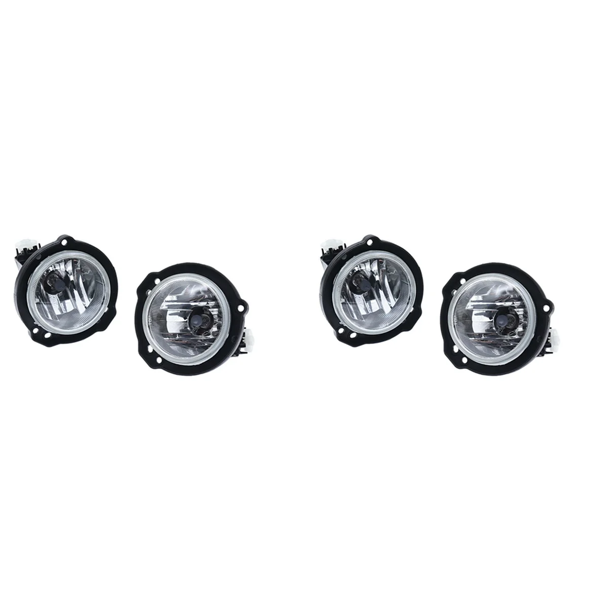 

2 Pair LED Fog Light Front Bumper Fog Lamp Bulb Clear Lens for Toyota Avanza 2012-2019