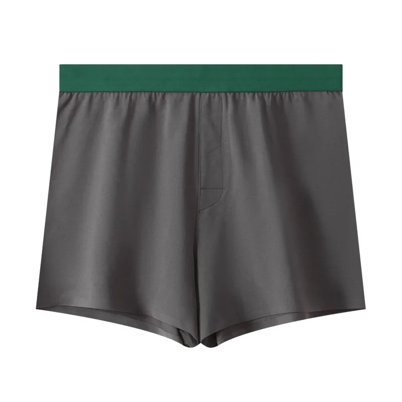 Mens Underwear Boxer Shorts Casual Modal Cotton Sleepwear Underpants Loose Comfortable Homewear Large Size Thin Arrow Panties
