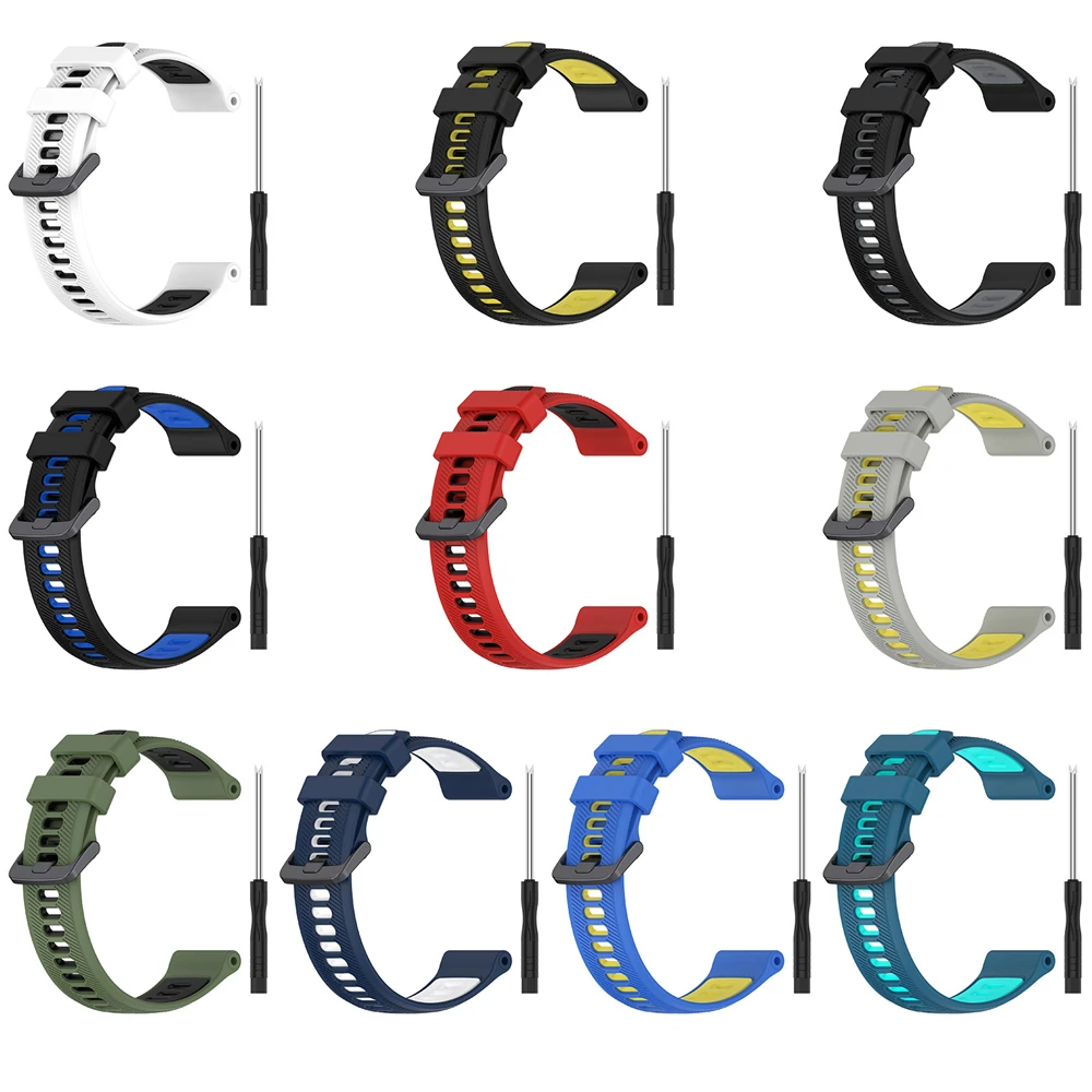 

Ремешок силиконовый для смарт-часов Garmin Forerunner 965 955 945 Fenix 6/5