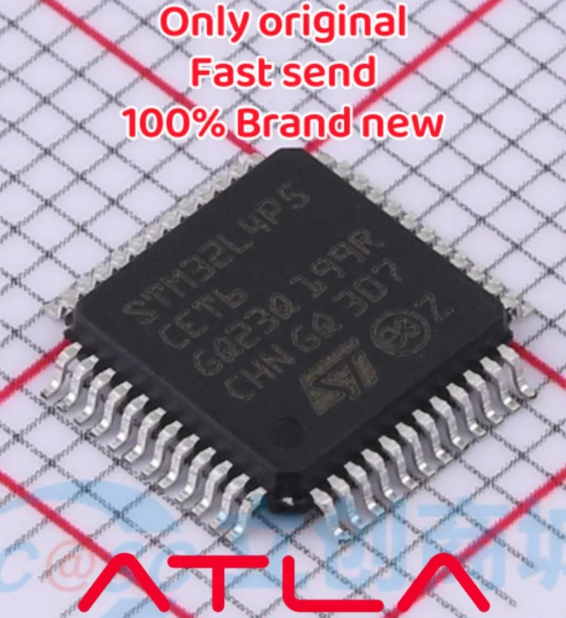 

Микроконтроллер STM32L4P5CET6 IC 32 бит 512KB FLASH 48LQFP