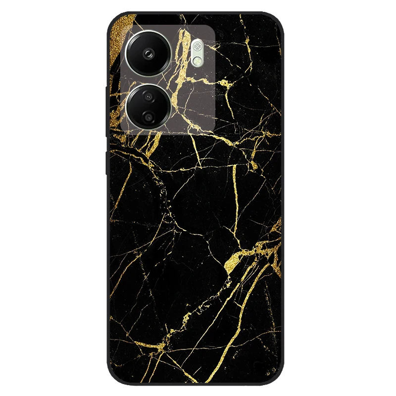 thumbnail image 1 of Funda de silicona suave para Xiaomi Redmi 13C, carcasa trasera de mármol, TPU, 1 of 5