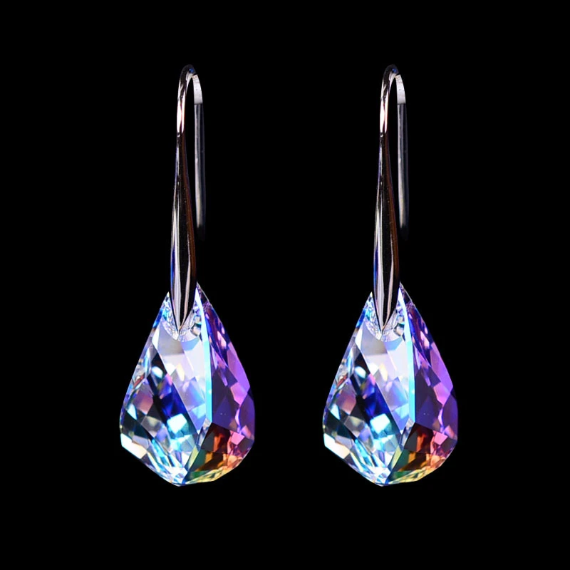 Pendientes Geométricos De Piedra Verde Para Mujer, Aretes Colgantes Con Símbolo Musical De Dos