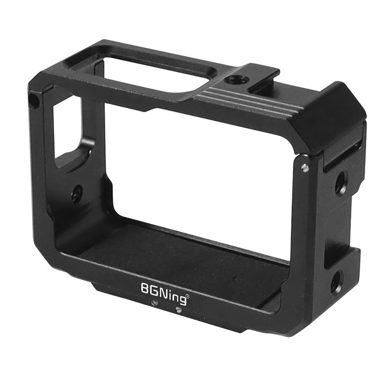 For  One RS Camera Metal Cage Frame 1/4 Magnetic Adapter Cold Shoe Mount 360 1-i