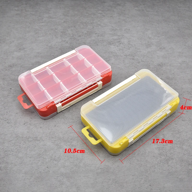 Fishing Hooks Storage Box PP Plastic Fishing Accessories Tackle Storage Box  Removable Organizer for Outdoor Fisherman Supplies